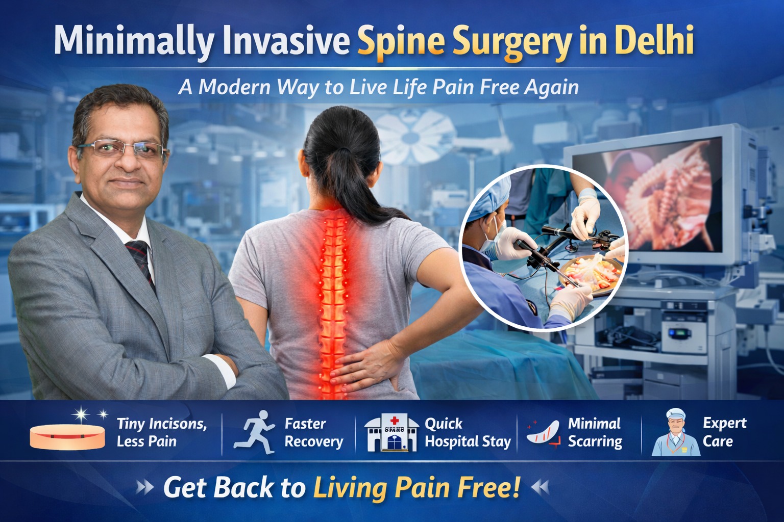 Minimally invasive Spine surgery in Delhi