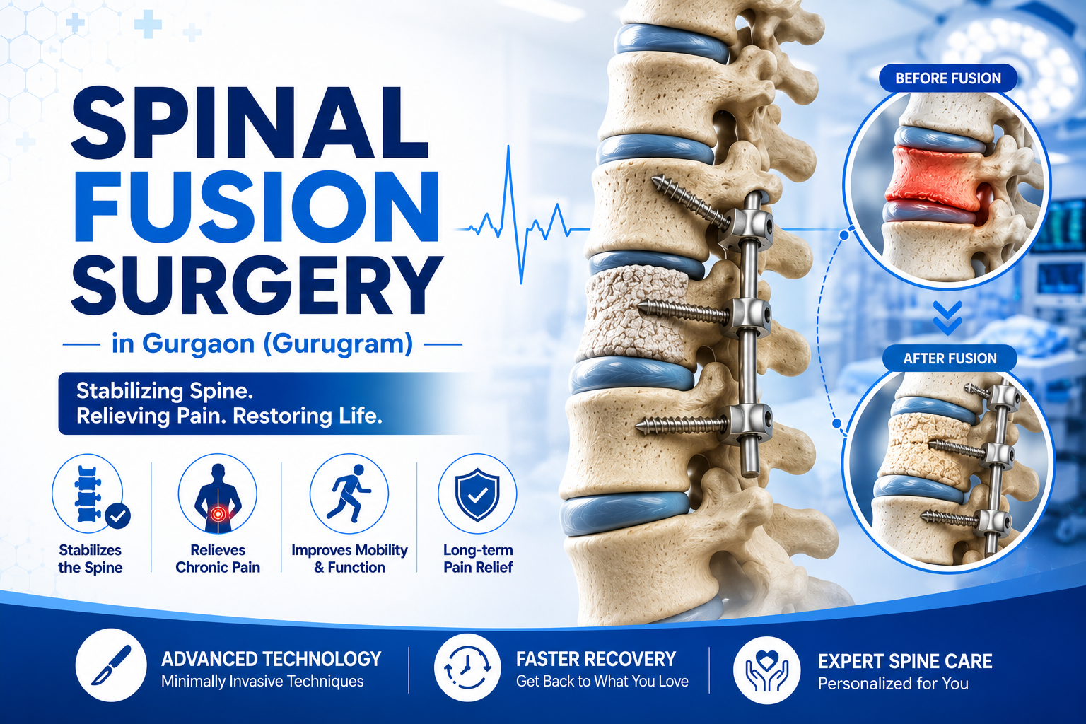 spinal fusion surgery in Gurgaon